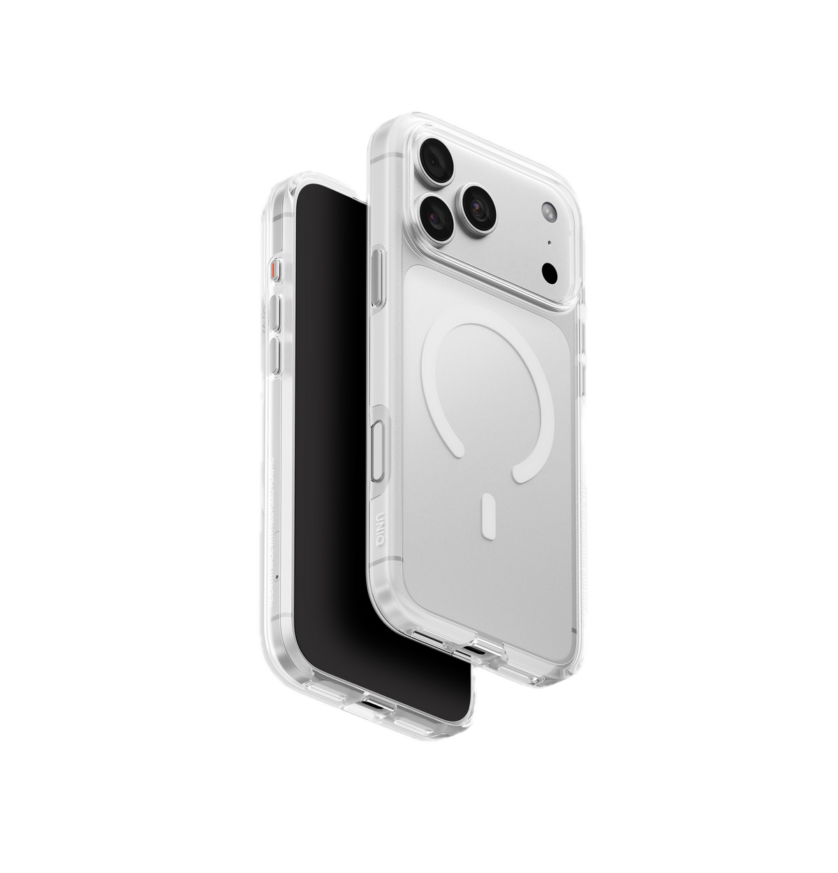 Uniq Hybrid Clario-Eco Friendly Magclick Case For Iphone 18 Pro Max | Lucent Clear