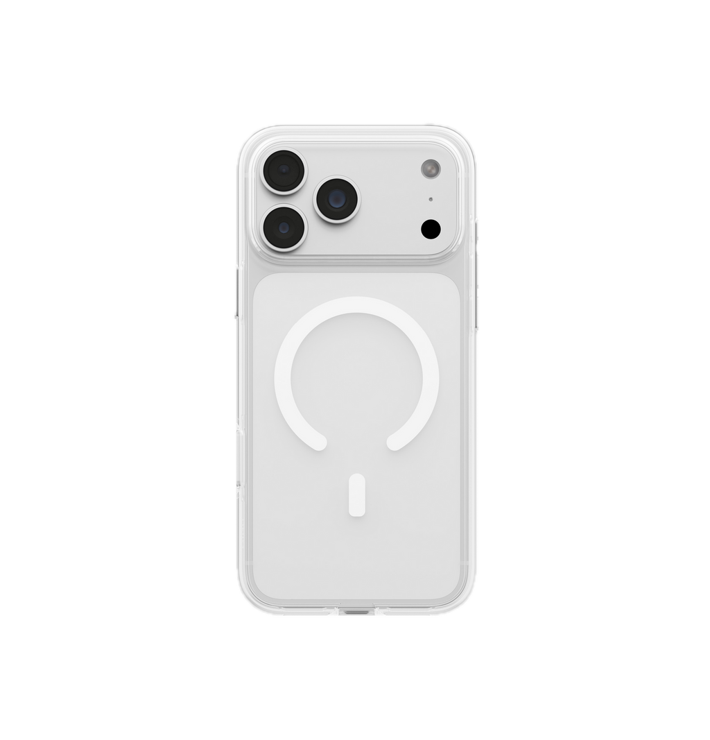 Uniq Hybrid Clario-Eco Friendly Magclick Case For Iphone 18 Pro Max | Lucent Clear