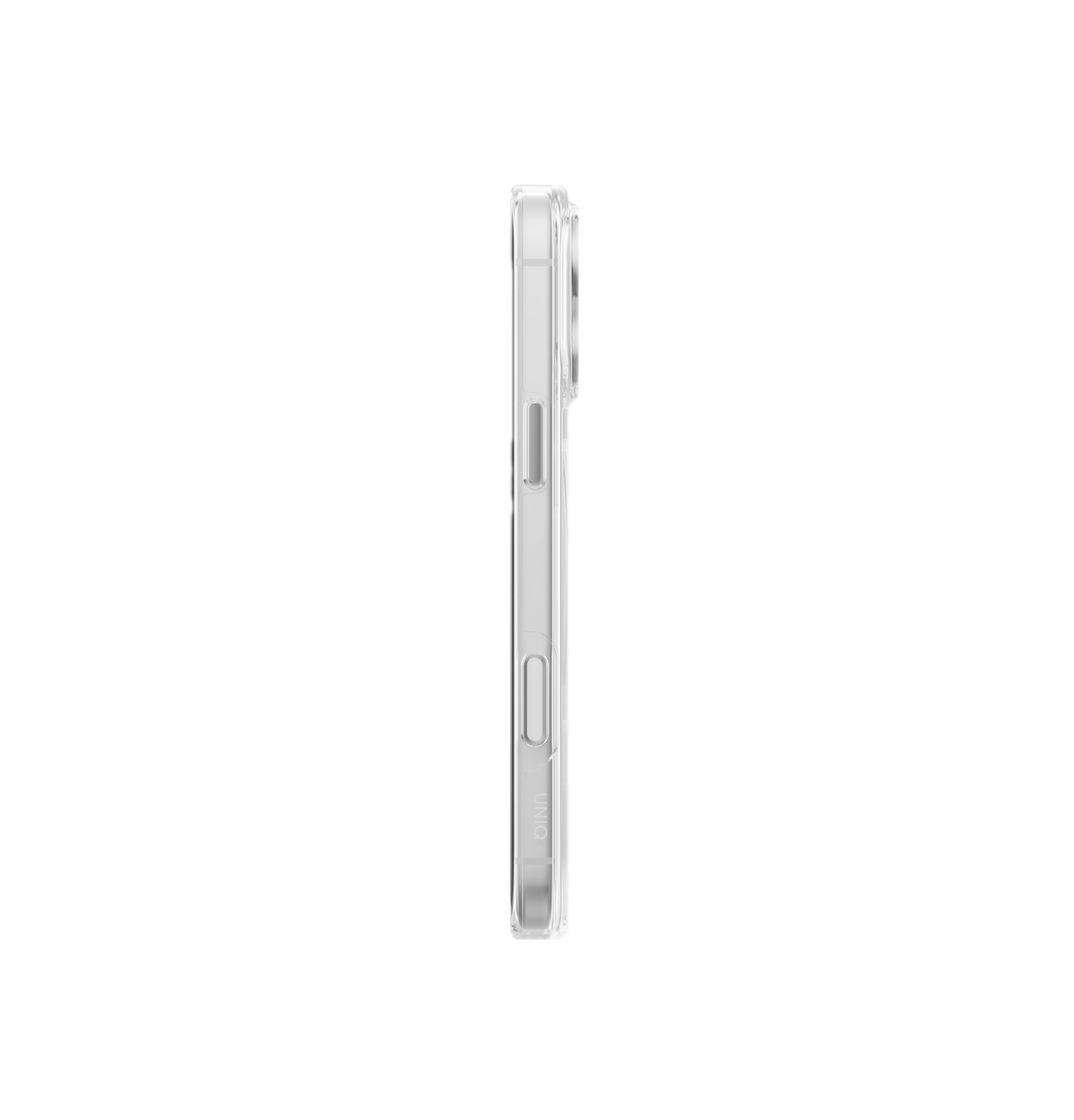 Uniq Hybrid Clario-Eco Friendly Magclick Case For Iphone 18 Pro Max | Lucent Clear