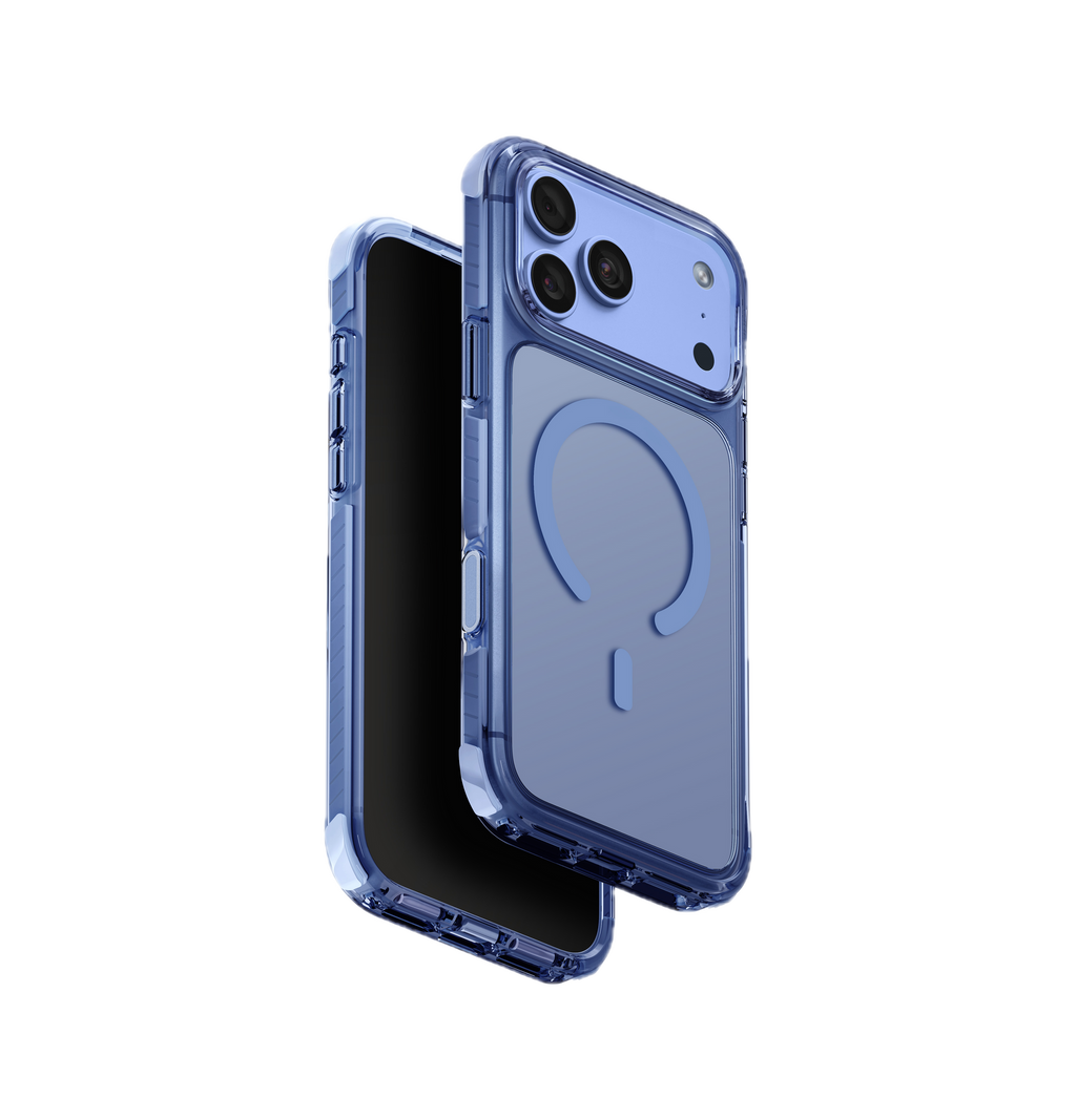 Uniq Hybrid Combat Rugged Case With Triple-Layer Impact Shield  Case For Iphone 18 Pro Max Carbon