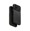 UNIQ Lyden Vegan Leather Case for iPhone 18 Pro Max â?? Aluminum Bezel, MagSafe Compatible