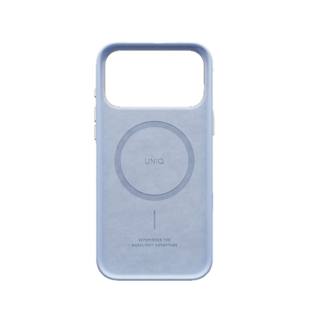 UNIQ Lyden Vegan Leather Case for iPhone 18 Pro Max â?? Aluminum Bezel, MagSafe Compatible