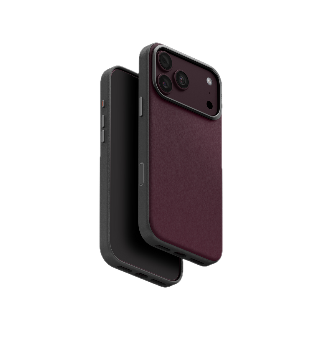 UNIQ Lyden Vegan Leather Case for iPhone 18 Pro â€“ Aluminum Bezel, MagSafe Compatible