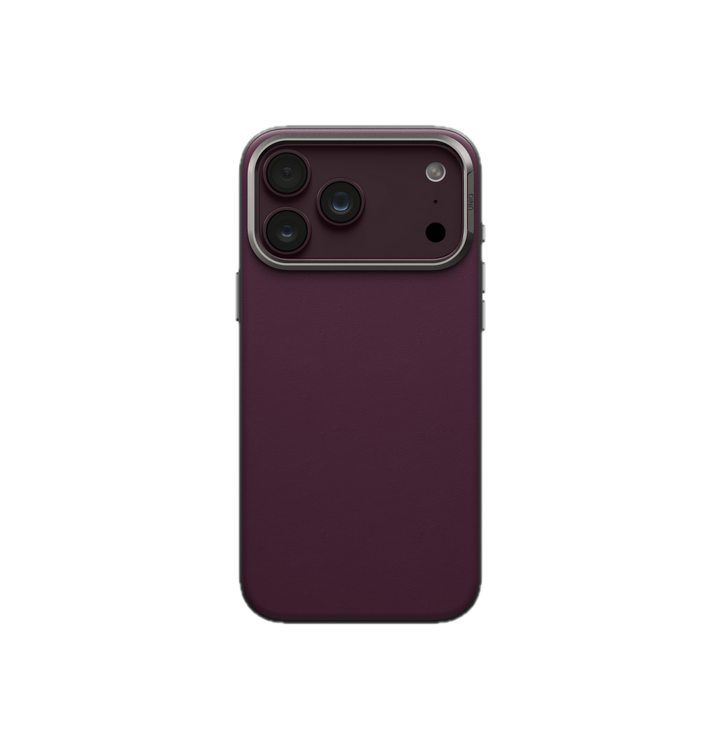 UNIQ Lyden Vegan Leather Case for iPhone 18 Pro â€“ Aluminum Bezel, MagSafe Compatible