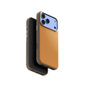 UNIQ Lyden Vegan Leather Case for iPhone 18 Pro Max â?? Aluminum Bezel, MagSafe Compatible