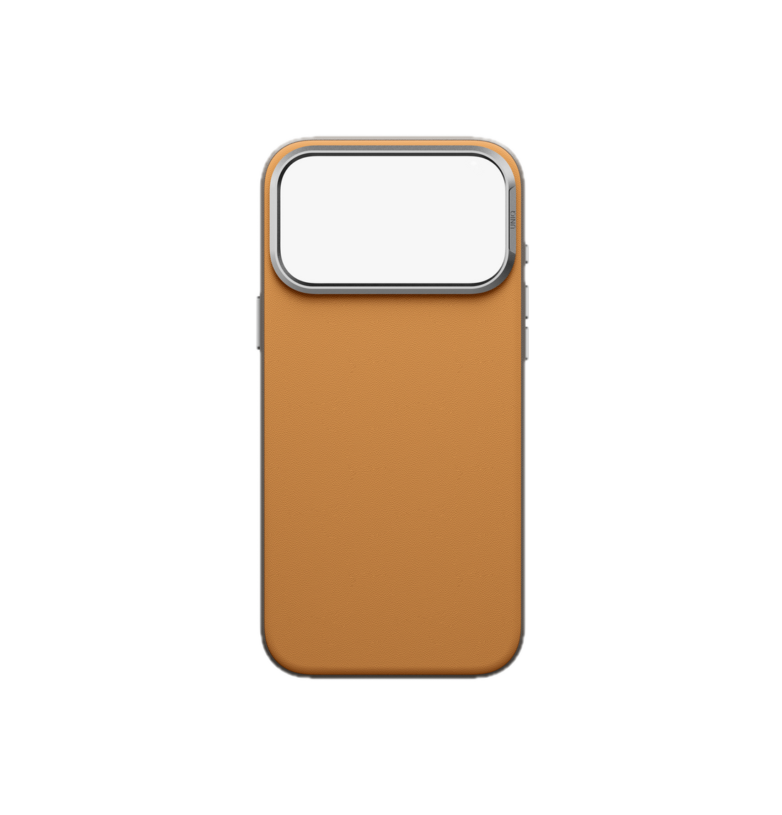 UNIQ Lyden Vegan Leather Case for iPhone 18 Pro Max â?? Aluminum Bezel, MagSafe Compatible