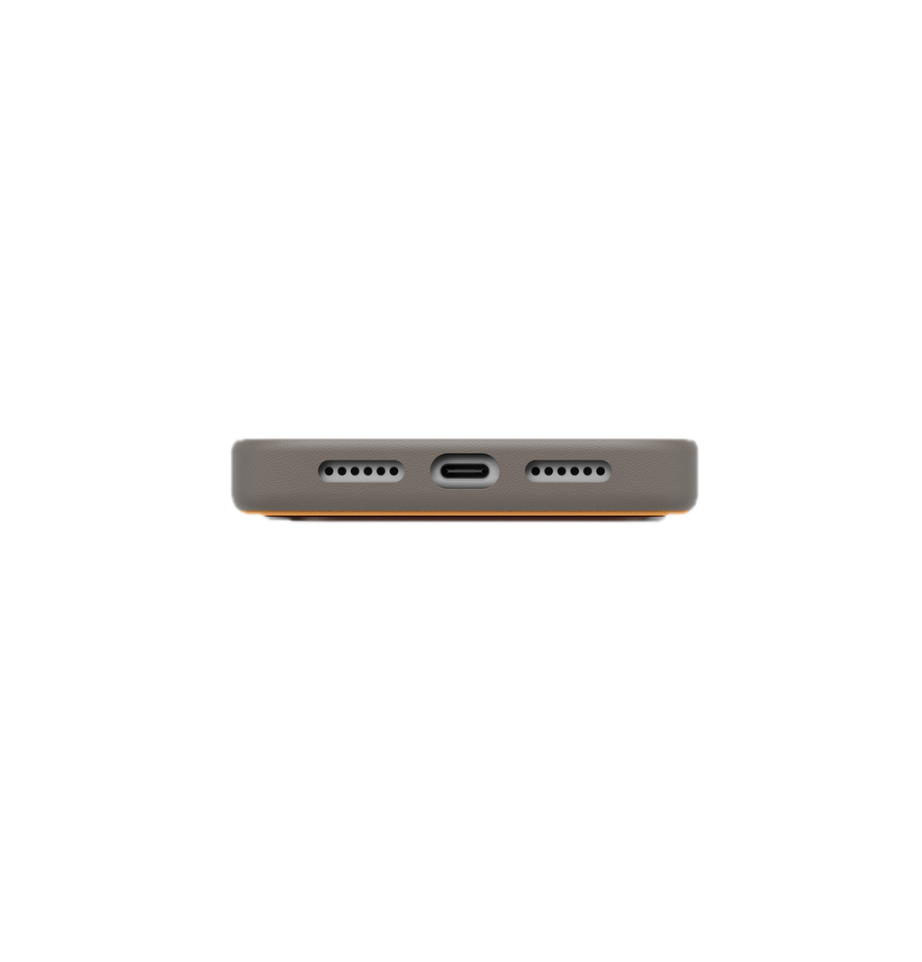 UNIQ Lyden Vegan Leather Case for iPhone 18 Pro Max â?? Aluminum Bezel, MagSafe Compatible