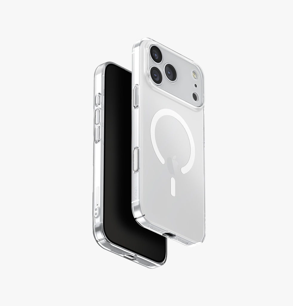 Uniq Hybrid AirSuit MagSafe Case for iPhone 17 Pro | Glossy Clear