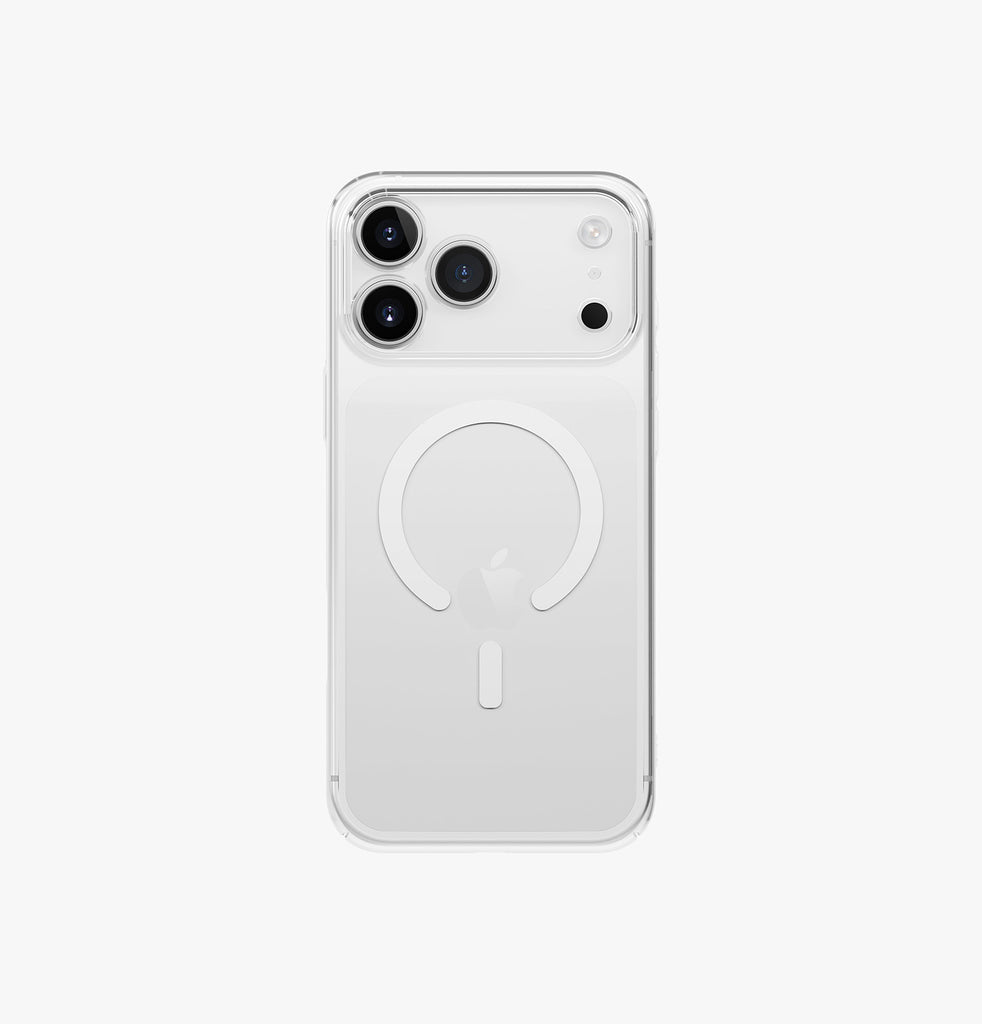 Uniq Hybrid AirSuit MagSafe Case for iPhone 17 Pro Max | Glossy Clear