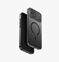 Uniq Hybrid AirSuit MagSafe Case for iPhone 17 Pro Max | Glossy Smoke