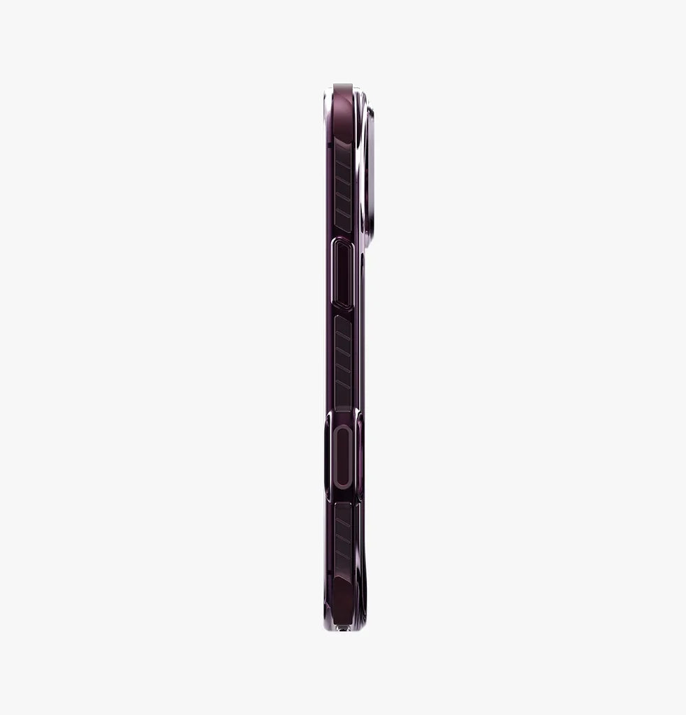UNIQ COMBAT Rugged Protective Case with Triple-Layer Impact Protection for iPhone 18 Pro Max | Deep Burgundy