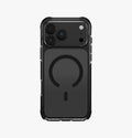 Uniq Hybrid Combat Rugged Case With Triple-Layer Impact Shield  Case For Iphone 18 Pro Max Carbon