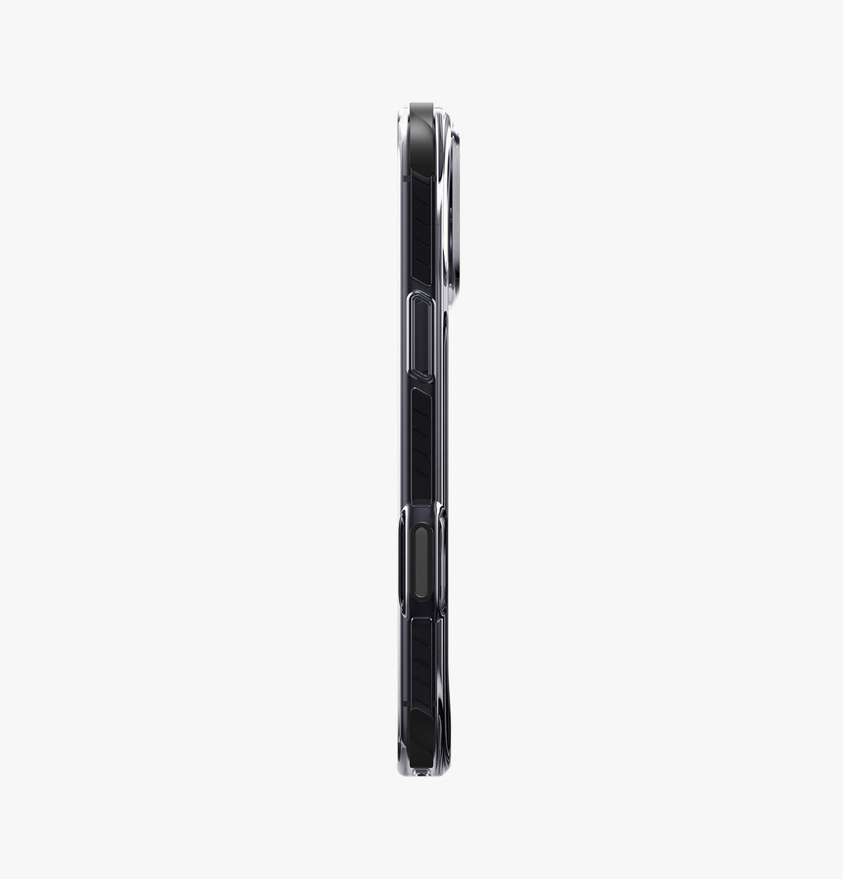 Uniq Hybrid Combat Rugged Case With Triple-Layer Impact Shield  Case For Iphone 18 Pro Max Carbon