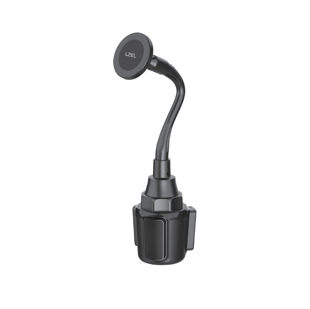 LZEL MagMount Go Magnetic Cup Holder Phone Mount | Black