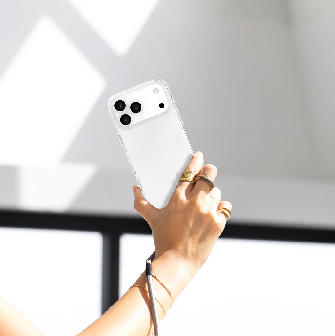 LZEL Nexo Clear Case for iPhone 17 Pro Max | Crystal Clear