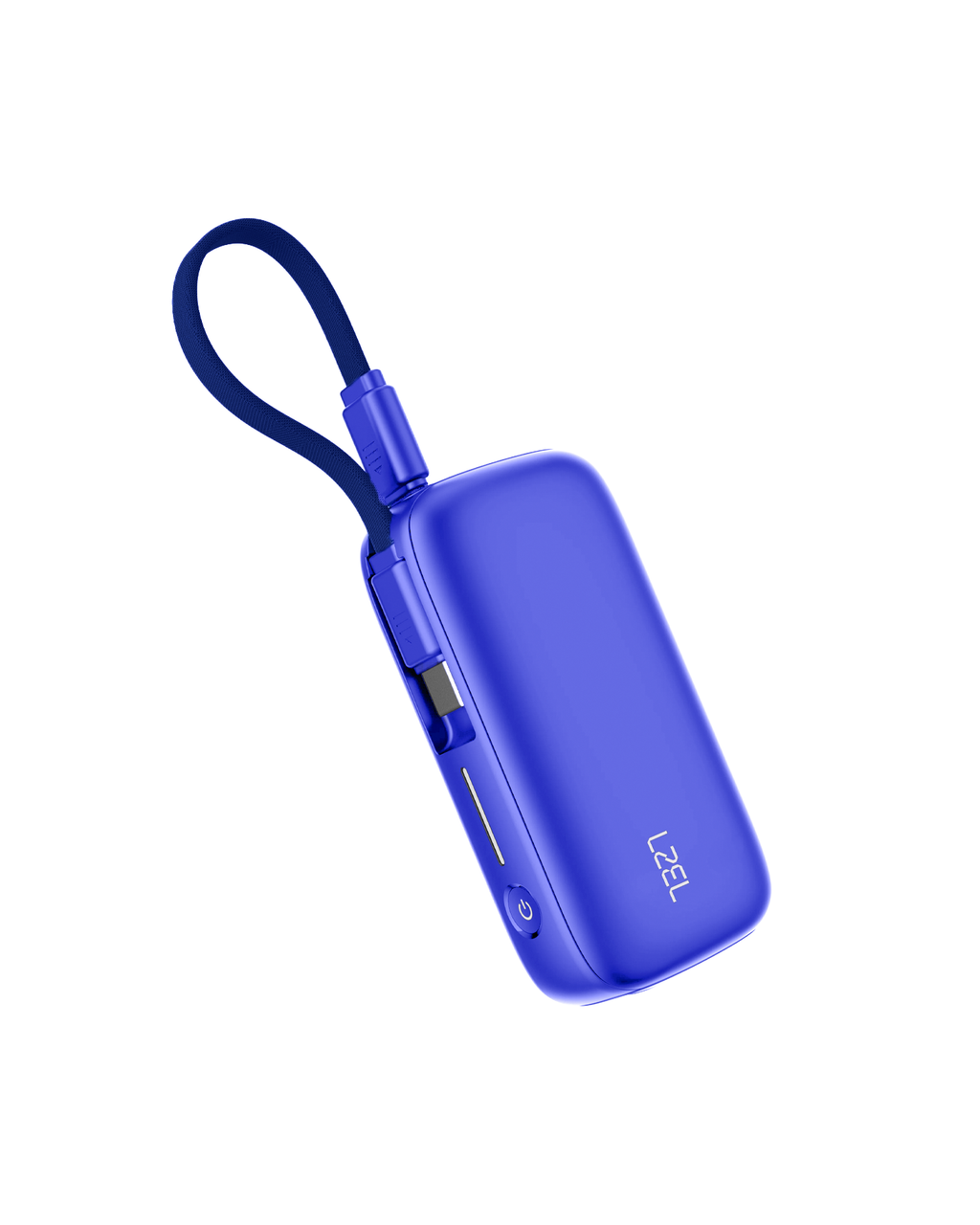 LZEL PrimeBrio Neo 5K Mini Power Bank 22.5W â€“ 5000mAh, Detachable Type-C Cable