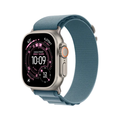 Apple Watch Ultra 3 (2025) GPS + Cellular, 49mm Natural Titanium Case with Light Blue Alpine Loop â€“ M