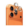 LZEL OptiShield Series HD Corning Camera Glass for iPhone 17 Pro/17 Pro Max | Papaya Orange