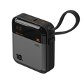 LZEL ZenoFlex Charge+ Mini 10000mAh PD Power Bank â€“ 20W Output / 18W Input | Gray