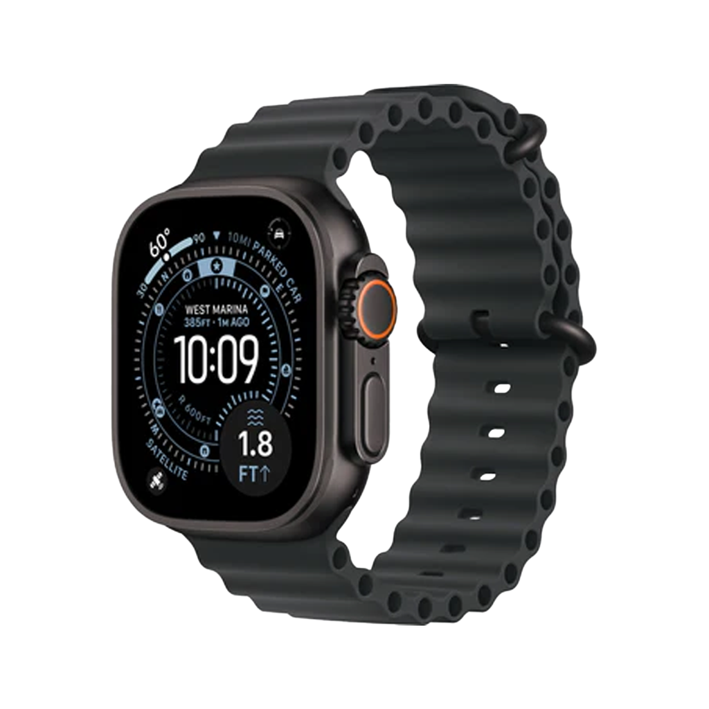 Apple Watch Ultra 3 (2025) GPS + Cellular, 49mm  - Black Titanium Case - Black Ocean Band