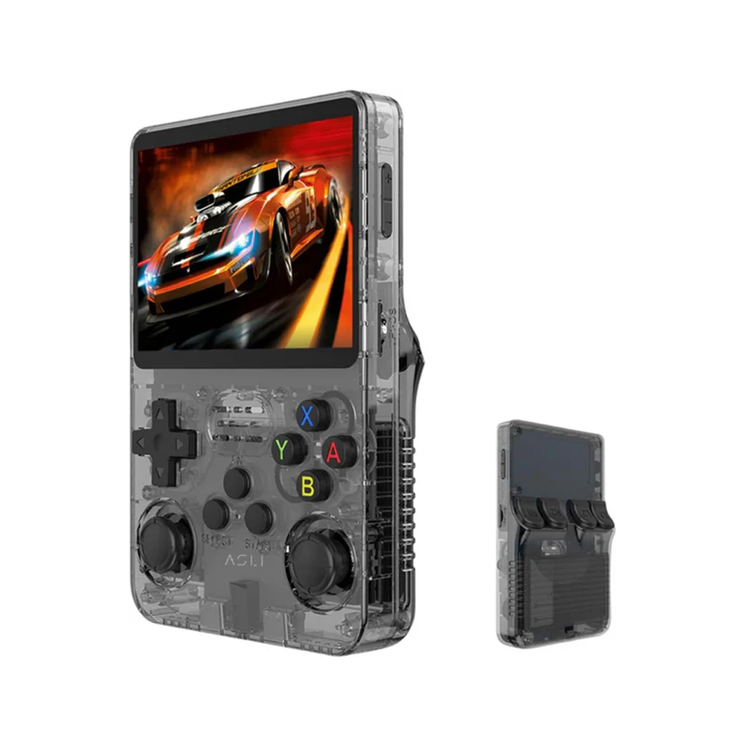 Asli Global Xretro Engine 3.5 Xretro Handheld Game Console With Linux System 128GB | Black
