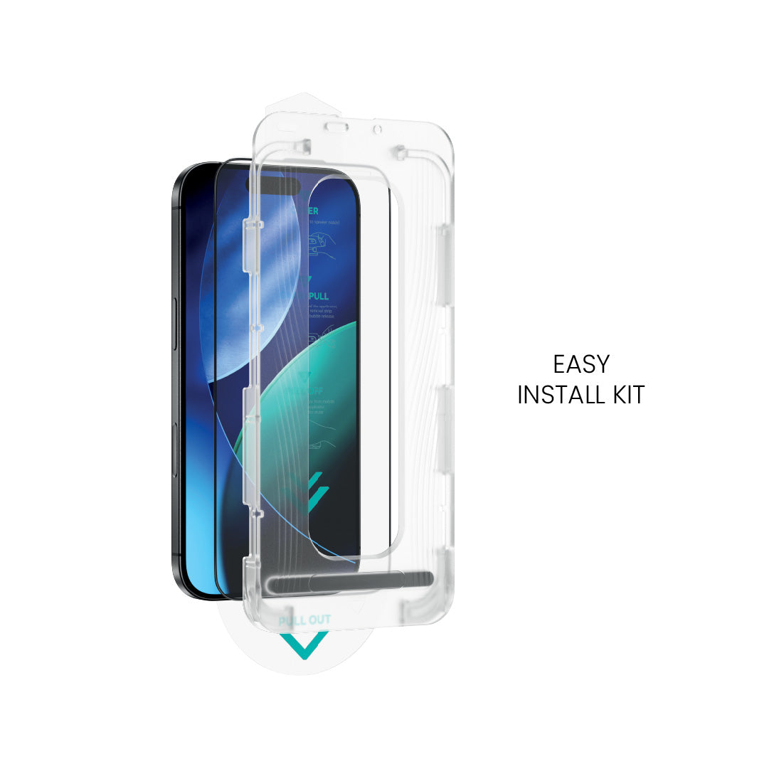 LZEL Optishield Series Anti-Reflective AR Glass for iPhone Air | Clear