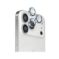 LZEL OptiShield Series HD Corning Camera Glass for iPhone 17 Pro/17 Pro Max | White