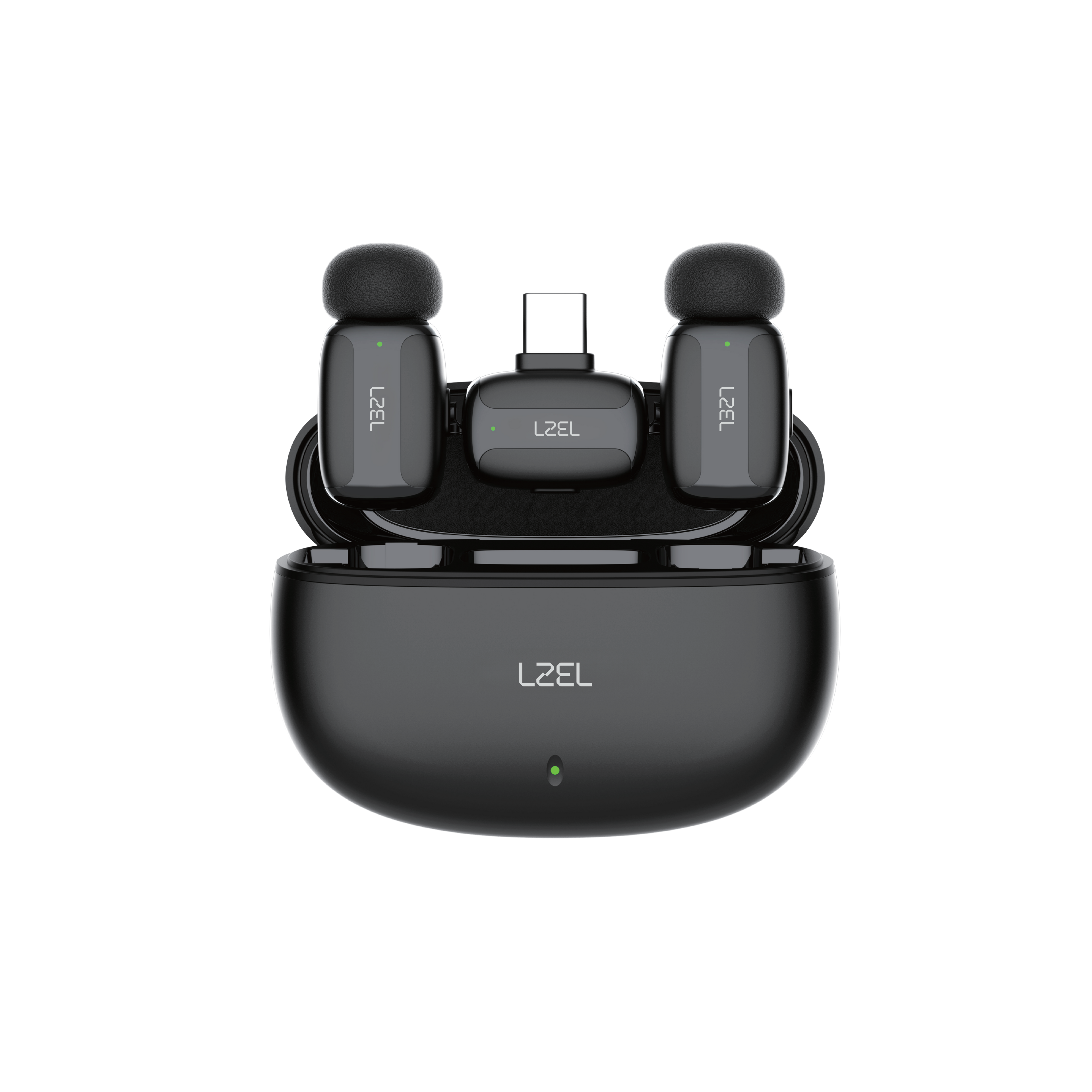LZEL 2.4GHz Wireless Microphone â€“ Portable, Plug & Play, Noise Reduction & Voice Effects