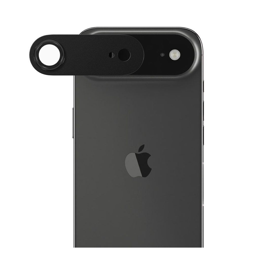 LZEL Metal Tempered Glass Camera For Iphone Air | Light Black