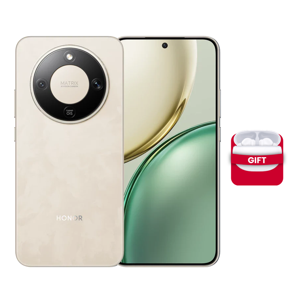 HONOR X9D - 256GB - 12GB RAM with Free Gifts (Honor Earbuds X7I + VIP Service) | Sunrise Gold