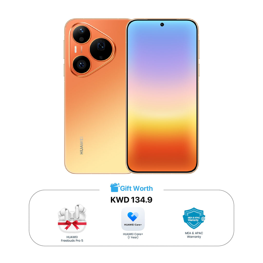 Huawei Pura 90S Pro Smartphone – 5G+, Dual SIM, 12GB RAM, 256GB, 6.6-inch OLED 120Hz Display | Orange