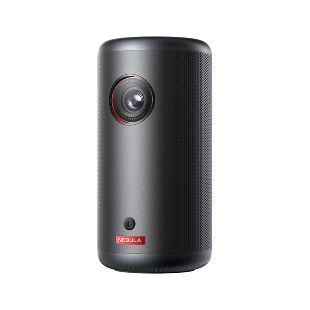 Nebula Capsule 3 Portable Smart Projector with Full HD, Google TV & Dolby Audio | Black
