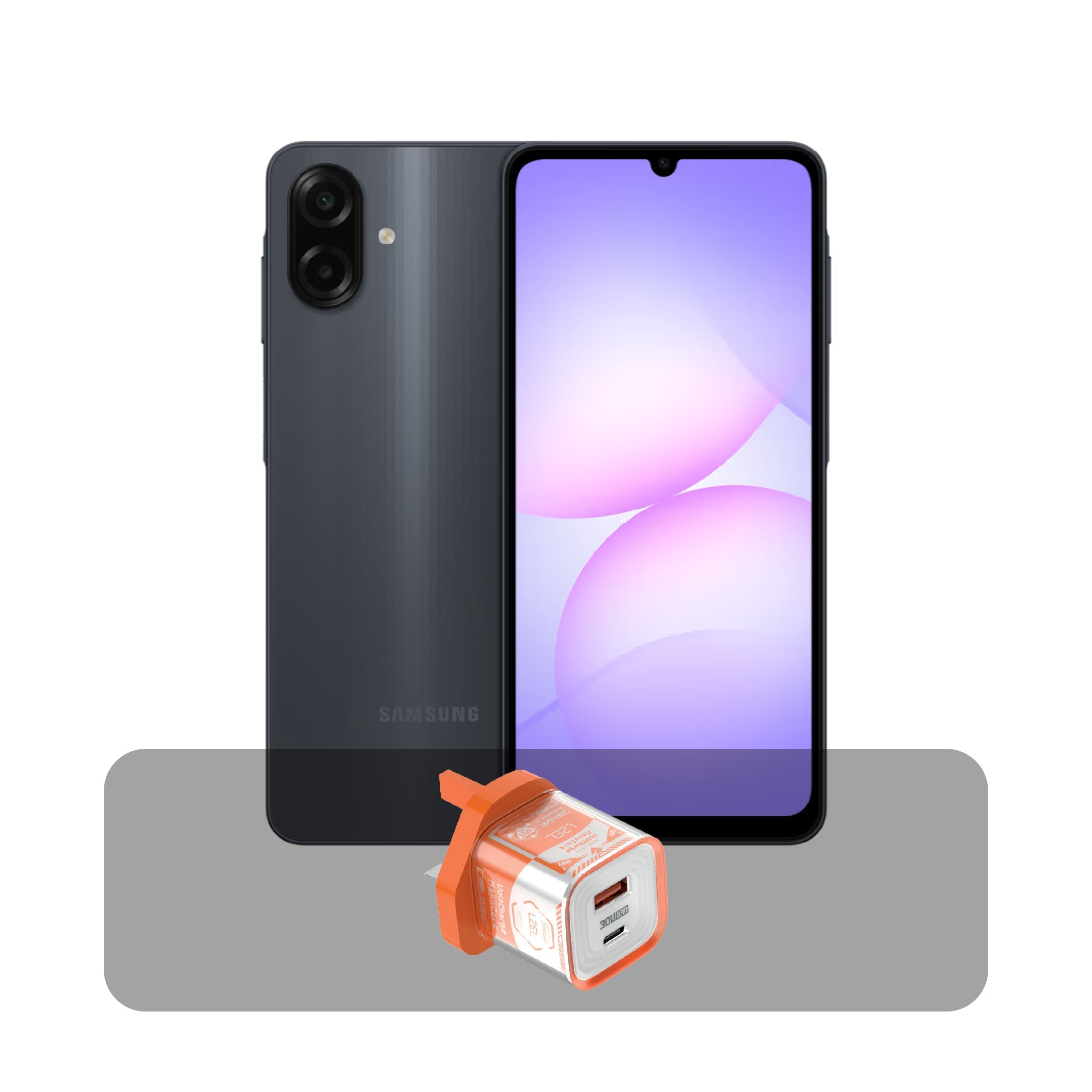 Samsung Galaxy A07 Phone - 128GB - 4GB RAM - 6.7 inch + Bundle Offer | Black