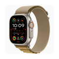Apple Watch Ultra 2 GPS + Cellular 49mm Natural Titanium with Tan Alpine Loop â€“ S