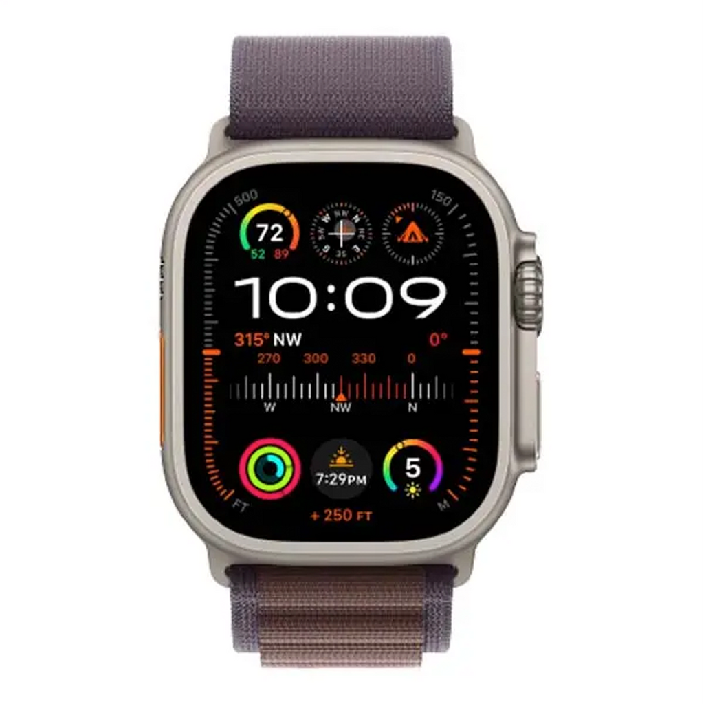 Apple Watch 49mm Alpine Loop Medium | Indigo