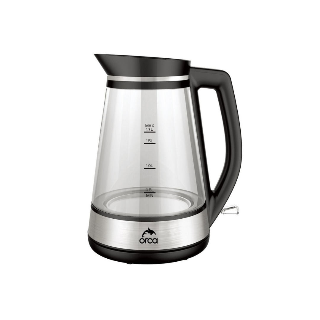 Orca Glass Kettle 1850 Watts 1.7 Liters