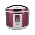 Geepas Stainless Steel Rice Cooker – 1.5L | Red