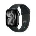Apple Watch Series 11 GPS + Cellular 46mm Jet Black Aluminium Black Sport Band M/L