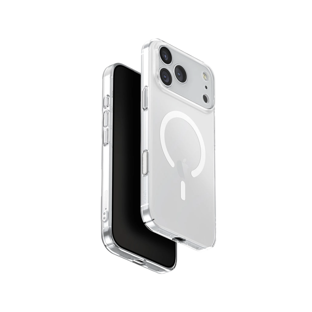 Uniq Hybrid AirSuit MagSafe Case for iPhone 17 Pro Max | Glossy Clear