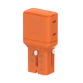 LZEL TravelPro Series Dual Port GaN Travel Wall Charger 65W I Dual Type-C Output I Global compatibility