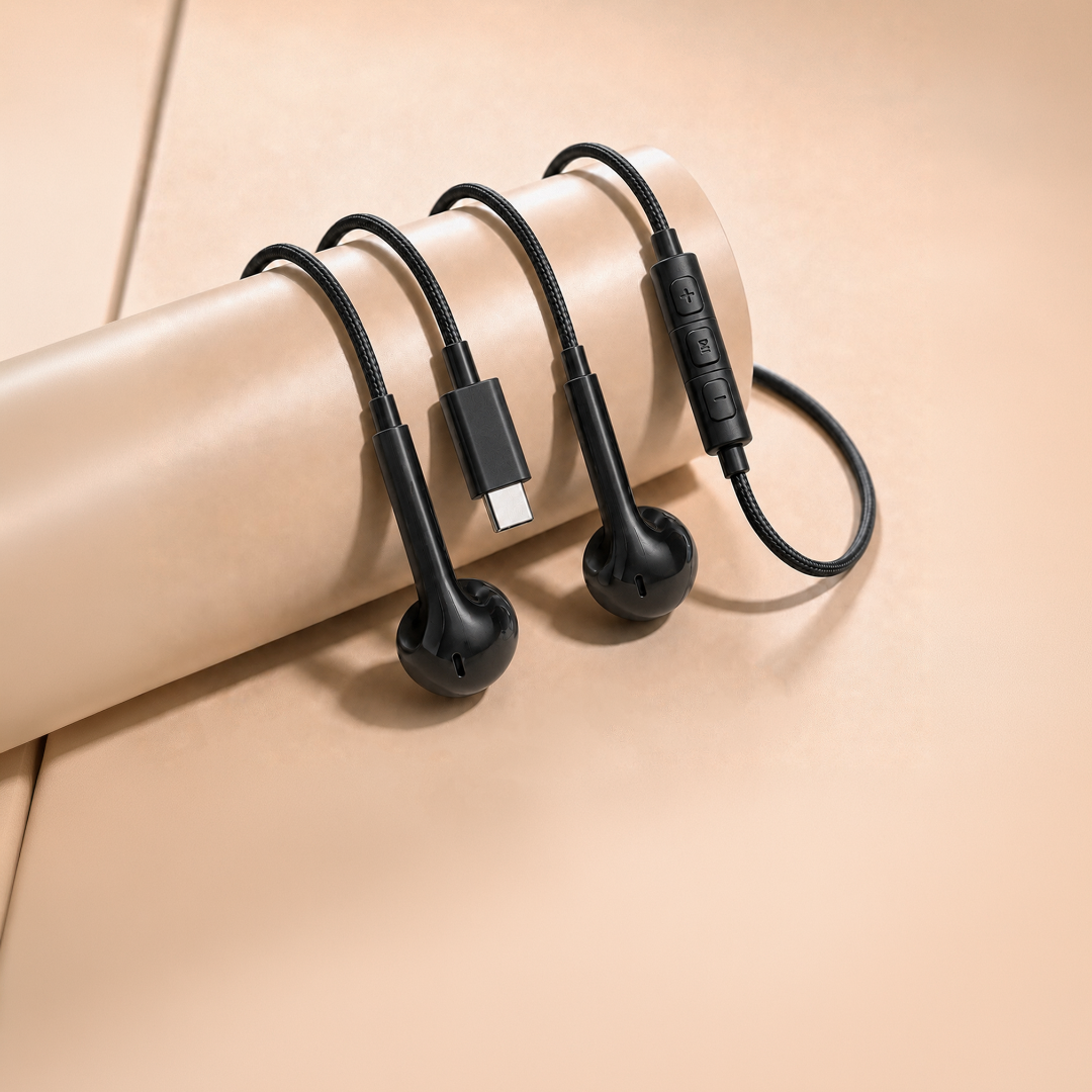 aslitec Soundpod Elite Premium Wired Dual Sound USB-C Earphones