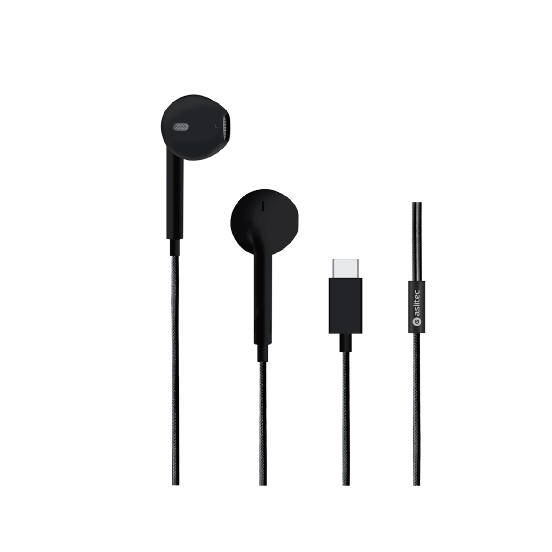 aslitec Soundpod Elite Premium Wired Dual Sound USB-C Earphones