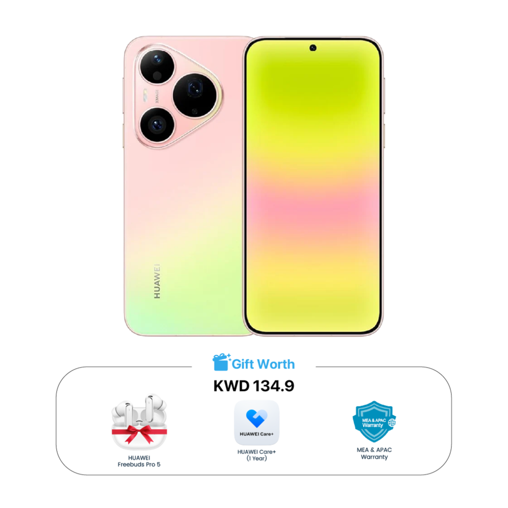 Huawei Pura 90S Pro Smartphone – 5G+, Dual SIM, 12GB RAM, 256GB, 6.6-inch OLED 120Hz Display | Guava Soda