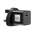 aslitec VoltiqueGaN 35W â€“ Premium GaN Charger, Dual USB-A + USB-C Ports