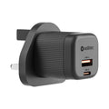 aslitec VexoraGaN 35W â€“ Premium GaN Charger, Dual USB-A + USB-C Ports