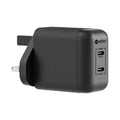aslitec VexoraGaN 45W â Compact GaN Charger, Dual USB-C Ports