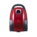 Panasonic Vacuum Cleaner 1400W, 4 L Dust Bag Capacity (MC-CG521R747) | Red/Black