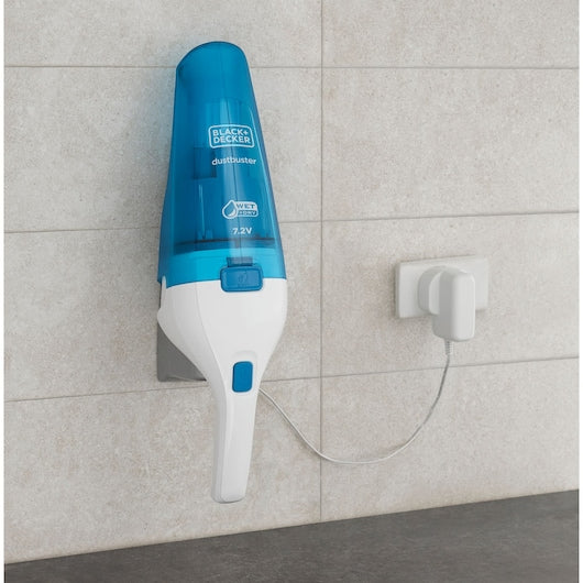 Black & Decker 3.6V 1.5Ah Wet and Dry Cordless dustbuster® Hand Vacuum with Accessories and Charge Base