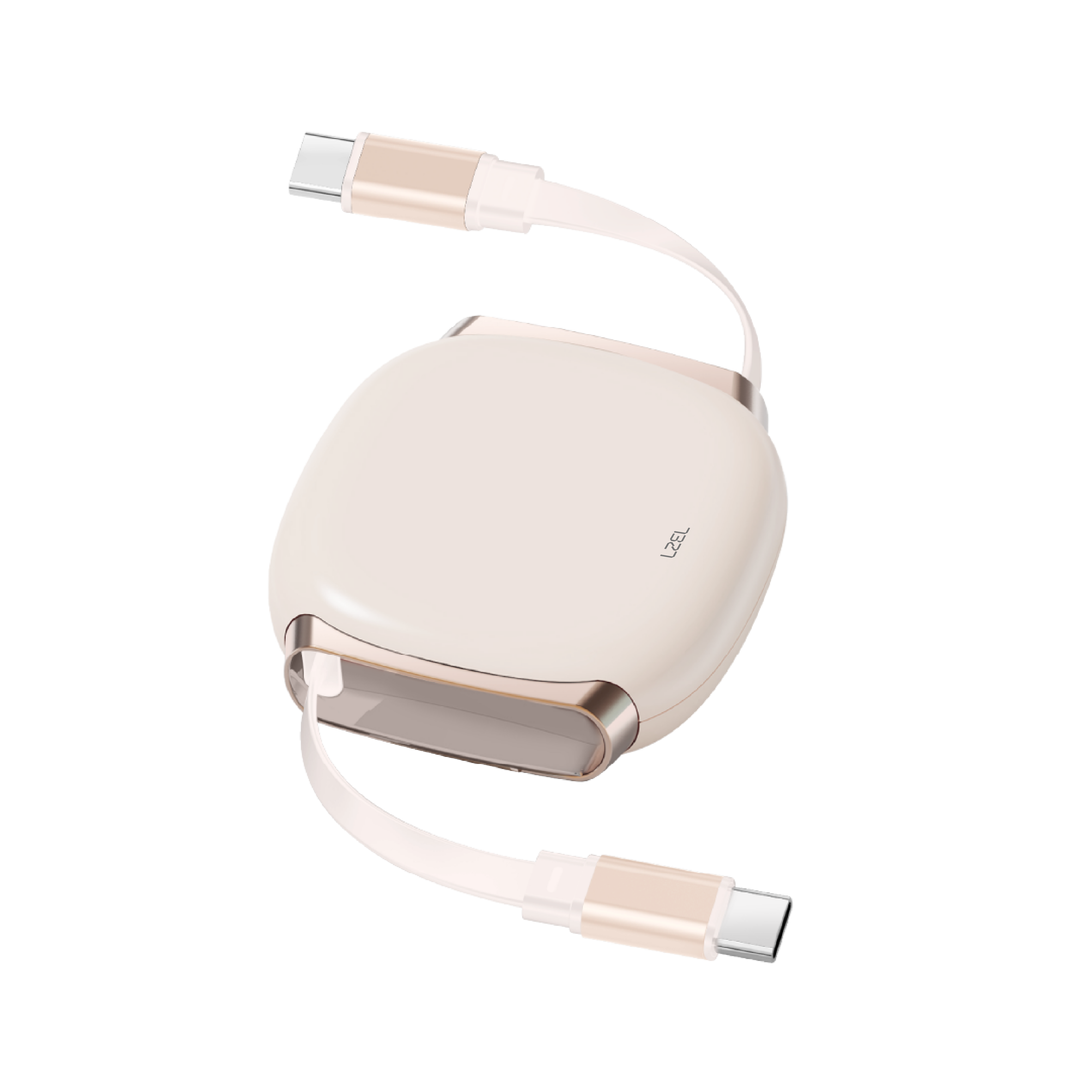 LZEL Fluxlink 100 Usb-C 100W Fast Charging Cable With Data Transfer | Pink