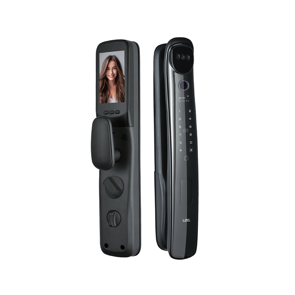 LZEL Smart Door Lock Model ZMH003 | Fingerprint, Password, Card & Optional Face Recognition